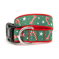 The Worthy Dog Candy Cane Dog Collar