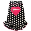 Black and White Dots with Pink Heart Pullover