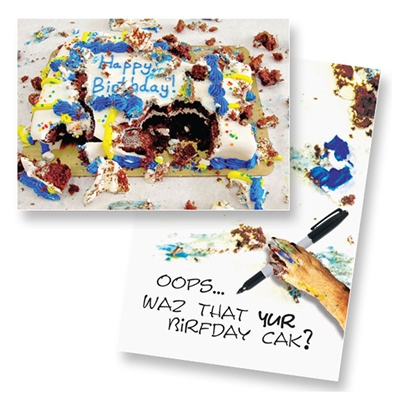 Birthday-Messy Cake
