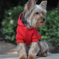 Doggie Design Flex Fit Hoodie-Red