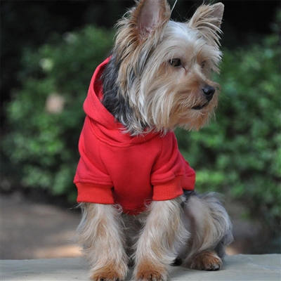 Doggie Design Flex Fit Hoodie-Red