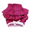 Doggie Design Ruffled Dog Panties-Solid Pink