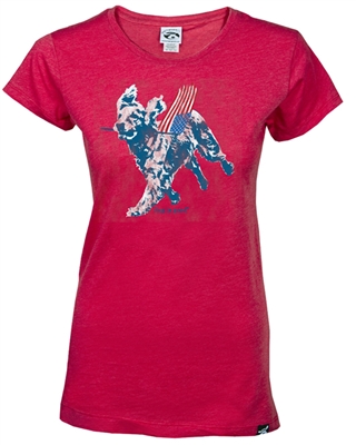 Flag Dog Women's T-Shirt