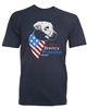 Freedom Dog Unisex T-Shirt