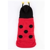 Hip Doggie Chenille Lady Bug Hoodie