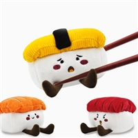 HugSmart Pet Foodie Japan Sushi 3 pk Set Dog Toy