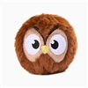HugSmart Owl 2 in 1 Zoo Ball Dog Toy