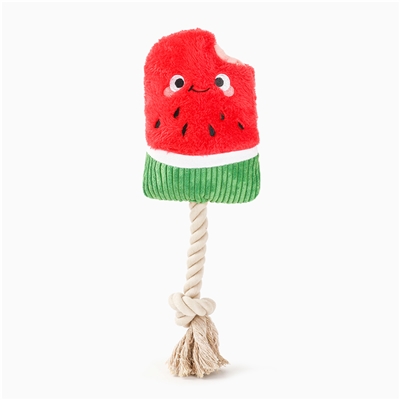 HugSmart Food Party-Watermelon Popsicle Dog Toy