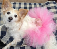 Handcrafted Dog Mesh Ribbon Tutu