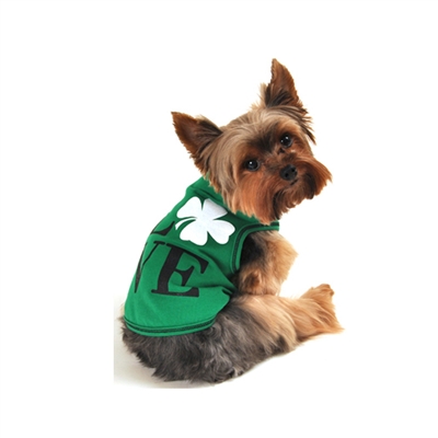 Love Shamrock Dog Tank