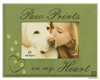 Paw Prints On My Heart 7"x9" Picture Frame