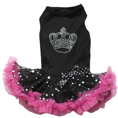 Princess Crown Petti Dog Dress