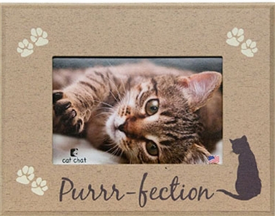 Purrfection 7"x9" Picture Frame