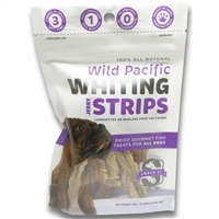 Snack 21 Wild Pacific Whiting Jerky Strips for Dogs