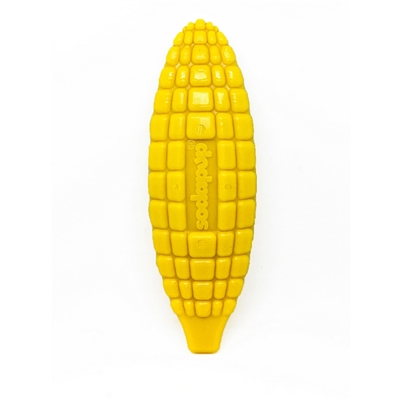SodaPup Corn on the Cob Ultra Durable Nylon Dog Chew Toy for Aggressive Chewers