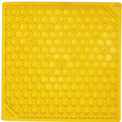SodaPup Honeycomb Design eMat Enrichment Lick Mat