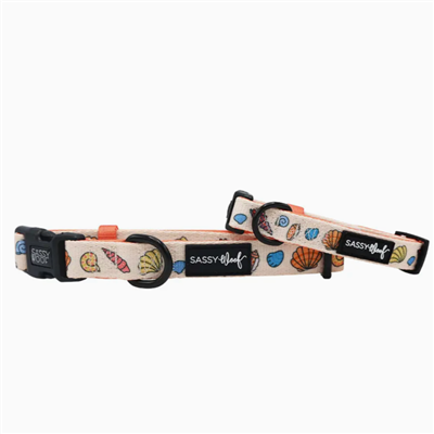Sassy Woof Dog Collar- Shell Yeah