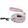 Sassy Woof Fabric Dog Leash-Woof & Kisses