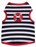 Sailor Stripe Dog Tank