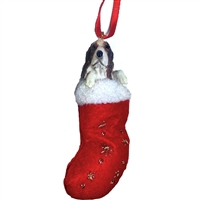 Santa's Little Pals Basset Hound Ornament