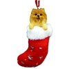 Santa's Little Pals Pomeranian Ornament