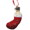 Santa's Little Pals Pug Ornament