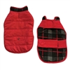 Zack & Zoey Fleece Lined Quilted Dog Parka
