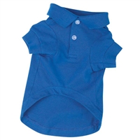 Zack & Zoey Dog Polo Shirt-Nautical Blue
