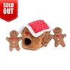 Zippy Paws Burrow Gingerbread House Dog Toy