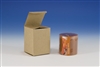 Kraft Reverse Tuck Cartons - 3" x 3" x 4"