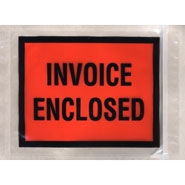 Full Face Invoice Enclosed Packing Slip