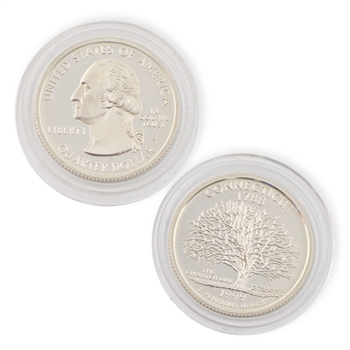 1999 Connecticut Silver Proof Quarter - San Francisco Mint
