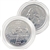 2002 Indiana Platinum Quarter - Denver Mint