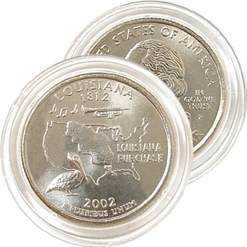 2002 Louisiana Uncirculated Quarter - P Mint