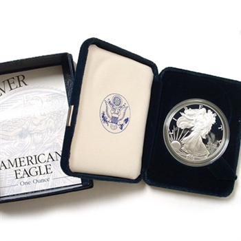 2002 Silver Eagle Government Issue - Proof