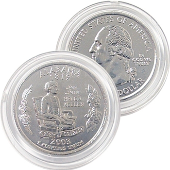 2003 Alabama Platinum Quarter - Denver Mint