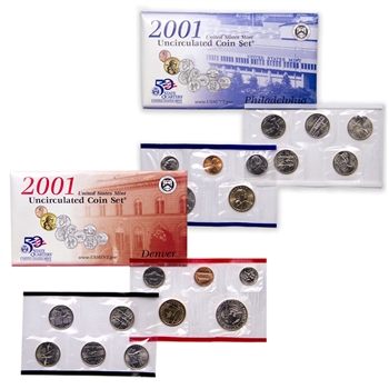 2001 US Mint Set