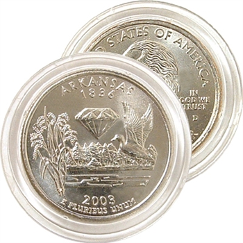 2003 Arkansas Uncirculated Quarter - Denver Mint