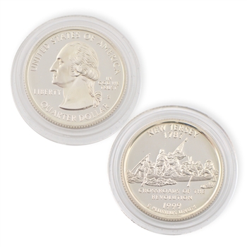1999 New Jersey Silver Proof Quarter - San Francisco Mint