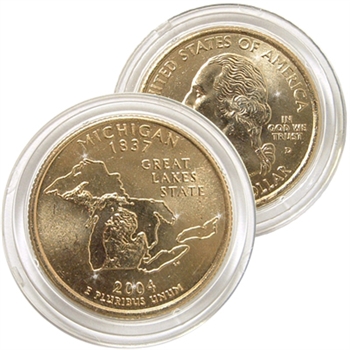 2004 Michigan 24 Karat Gold Quarter - Denver