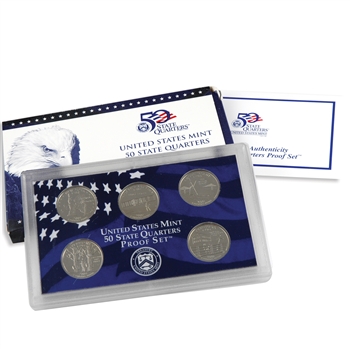 2001 50 State Quarters Proof Set - Original Government Packaging