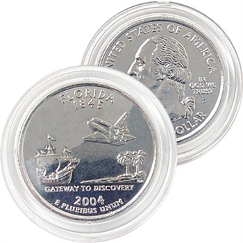 2004 Florida Platinum Quarter - Denver Mint