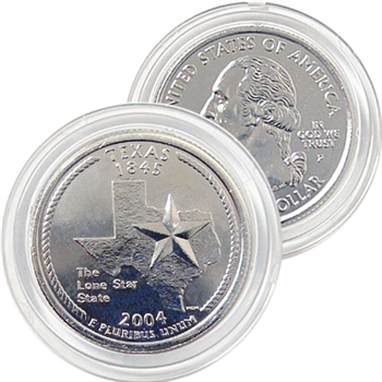 2004 Texas Platinum Quarter - Philadelphia Mint