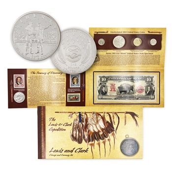 2004 Lewis & Clark Coin & Currency Set