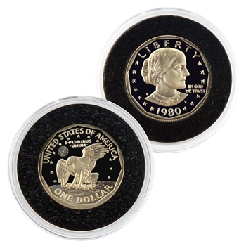 1980 Susan B Anthony Dollar - San Francisco - Proof