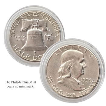 1956 Franklin Half Dollar - Philadelphia - Uncirculated