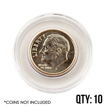 Coin Capsule - Dime - 17.9 mm - Qty 10