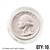 Coin Capsule - Quarter 24.3 mm - Qty 10