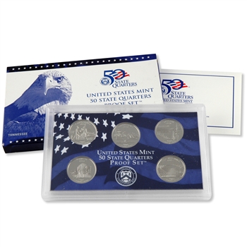 2005 50 State Quarters Proof Set - Original Government Packaging