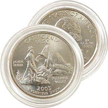 2005 California Uncirculated Quarter -Philadelphia Mint